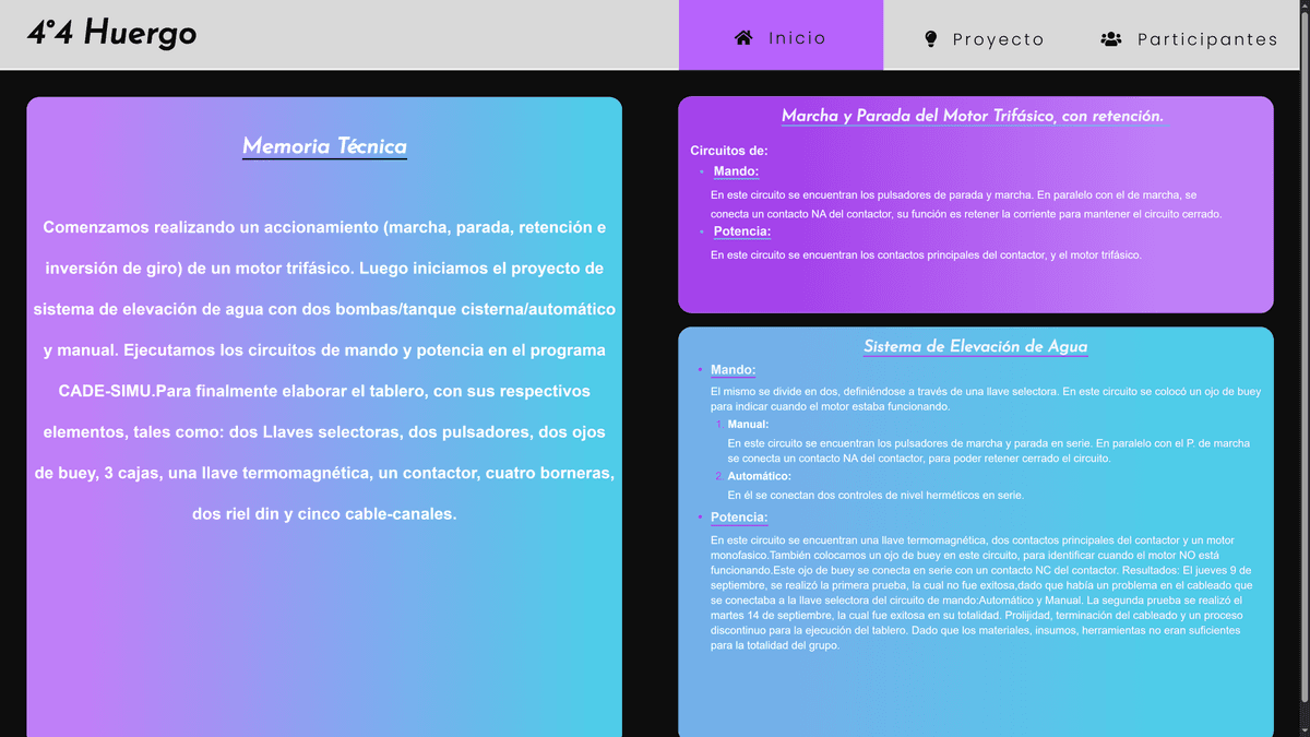 ⚡ Electrical Specialty Project